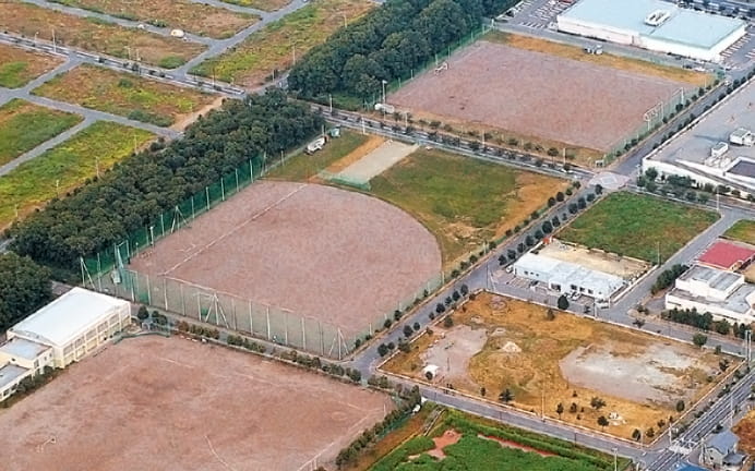 サッカー・野球専用グラウンドの写真